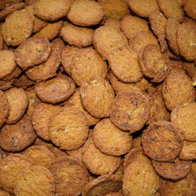 Salted Cookies Bulk 1 Kg: mini aperitif cookies: Chorizo ​​– County A.O.P.