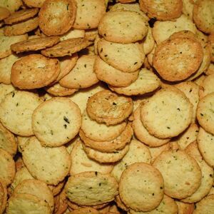 Cookies Salés Vrac 1 Kg : mini cookies apéro : Parmesan A.O.P. – Basilic