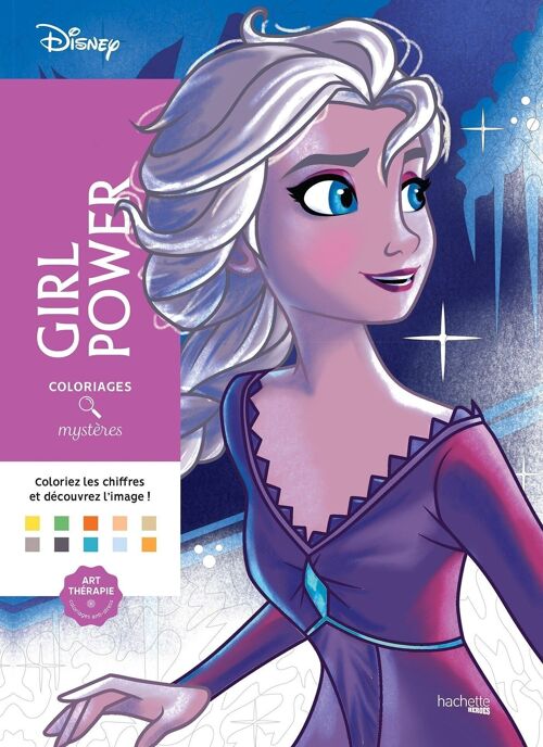 LIVRE DE COLORIAGE - Girl Power