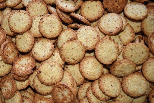 1 Kg de mini cookies apéro : Chèvre – Figues EN VRAC