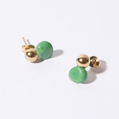 BOUCLES SMACK OPAQUE VERT