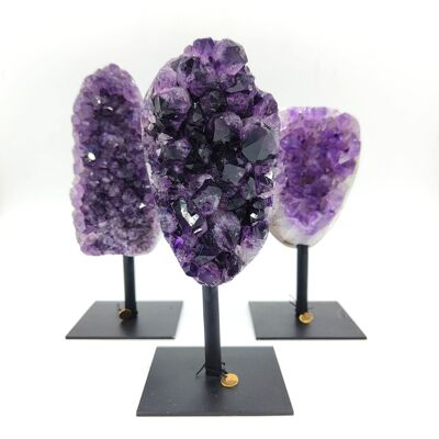 Amethyst auf Ständer