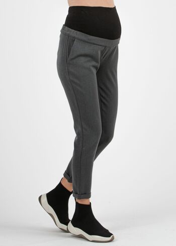 CAROLA - Pantalon de grossesse GRIS 5