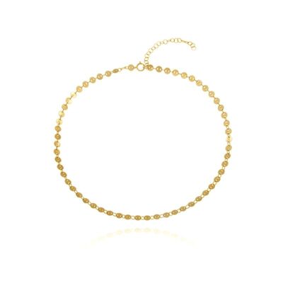 Chain DISC | 18k gold plated