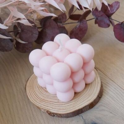 Bubble Candle | pink