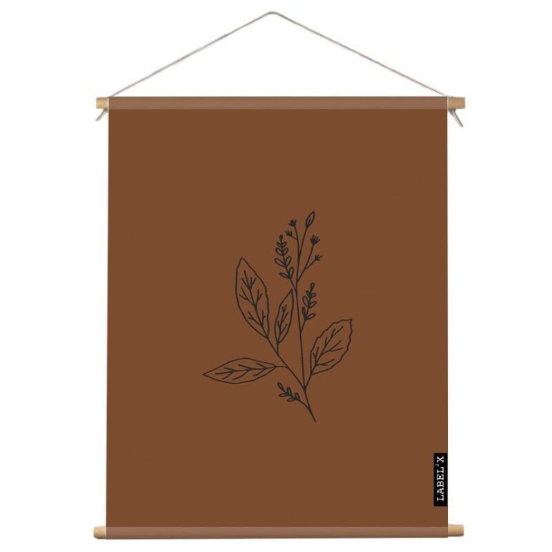 Poster in tessuto all'interno di fiori di campo