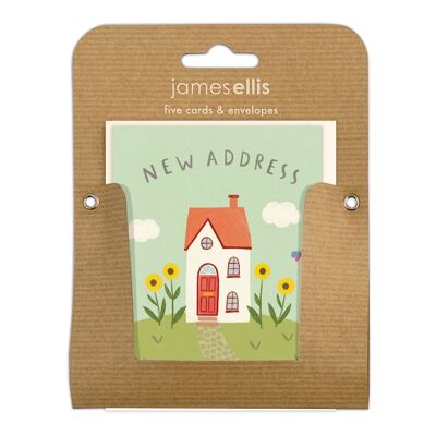 House New Address pk of 5 cards