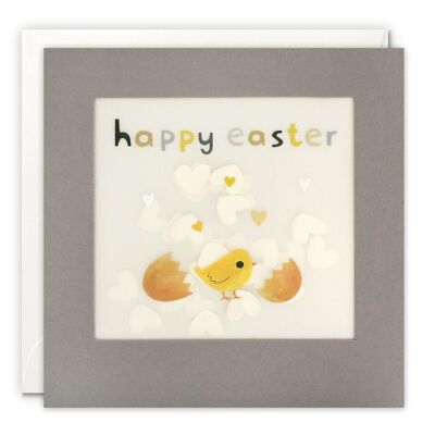 Easter Chick Paper Shakies Card