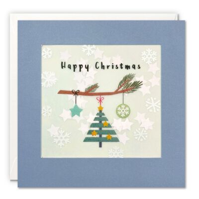 Tree Decoration Christmas Paper Shakies Card