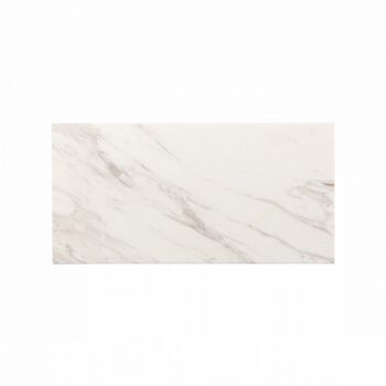 Plateau marbre rectangle L marbre blanc 40x20cm 3