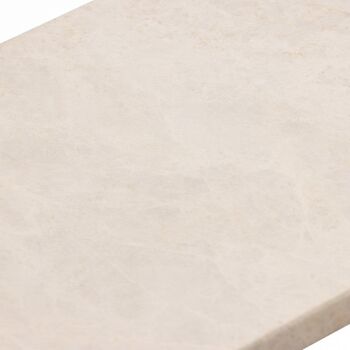 Plateau en marbre rectangle M marbre beige 15x30cm 2