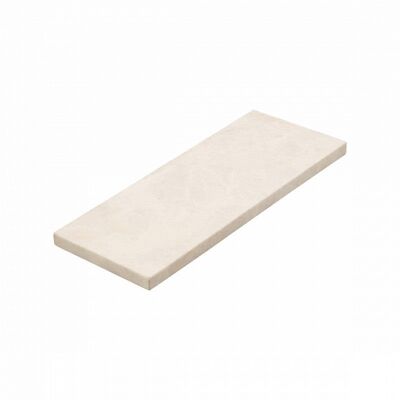 Marble tray rectangle S beige marble 10x25cm