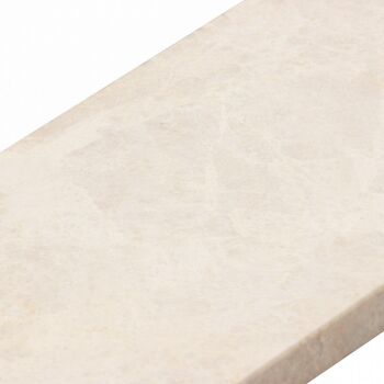 Plateau en marbre rectangle S marbre beige 10x25cm 2