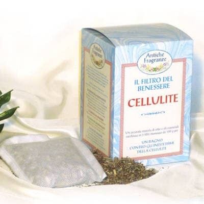 CELLULITE BATH FILTER - WITH HERBS, ESSENTIAL OILS AND SEA SALT