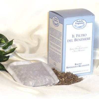 RESTING BATH FILTER - WITH HERBS, ESSENTIAL OILS AND SEA SALT