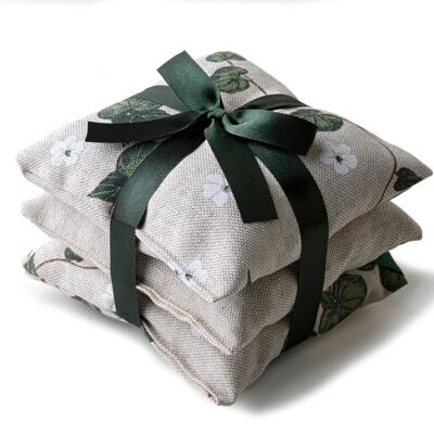 BOLSA CON PERFUME DE MUSK Y AMBAR - FORMATO TRIS CUADRADO