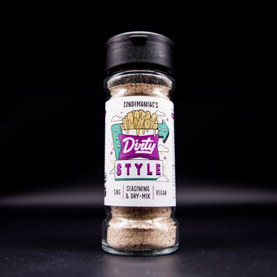 Dirty Style - Condimento per patatine/patatine fritte (50 g)