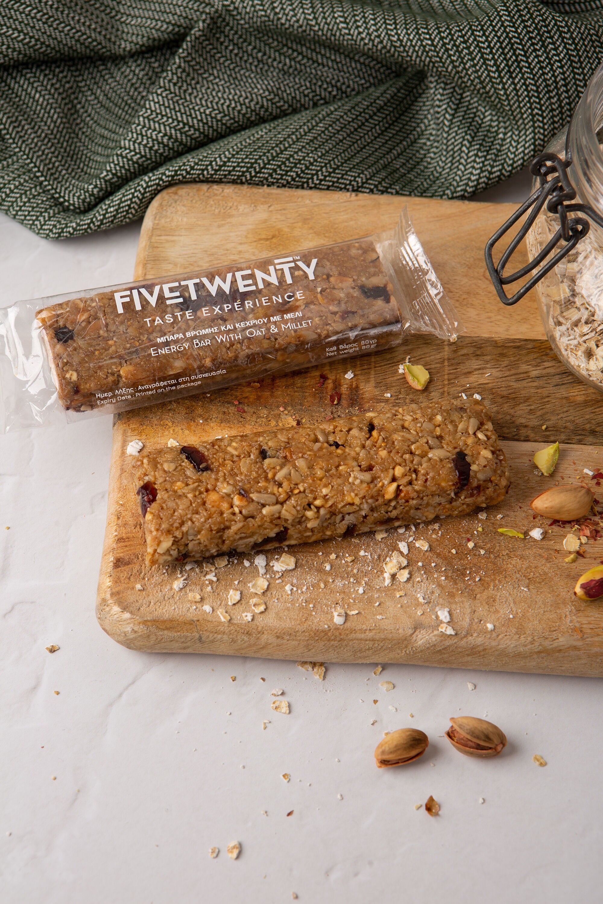 Energy bar with oat and millet 80g