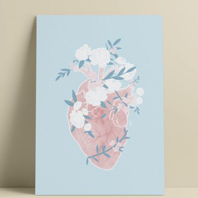 A4 heart bouquet