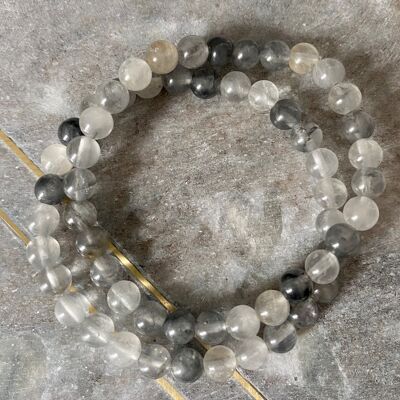 Smoky Quartz Bracelet 4mm