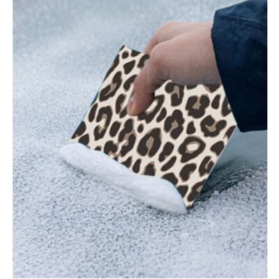 ice scraper leopard