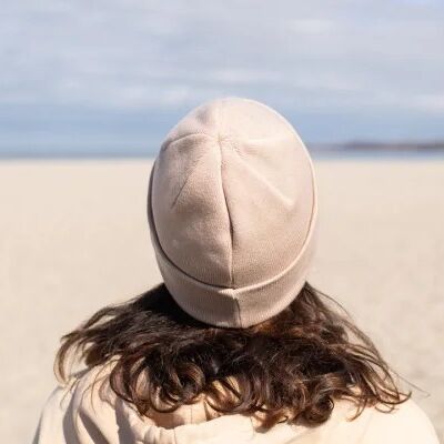 Mütze aus Bio Baumwolle Strandsand