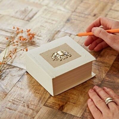Elephant Dung Paper Note Cube