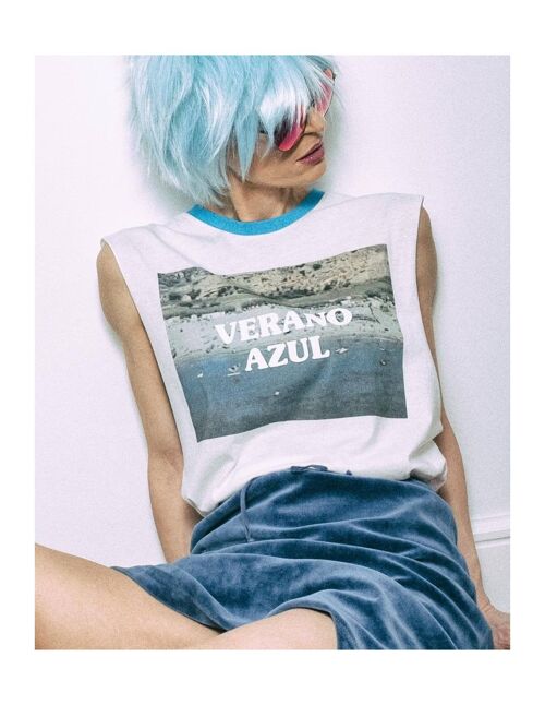 Camiseta "Verano Azul" Unisex - Sin mangas