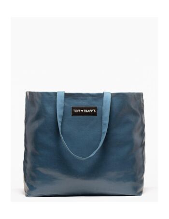 Très grand sac en tissu bleu - True Blue 1