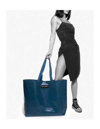 Très grand sac en tissu bleu - True Blue 2
