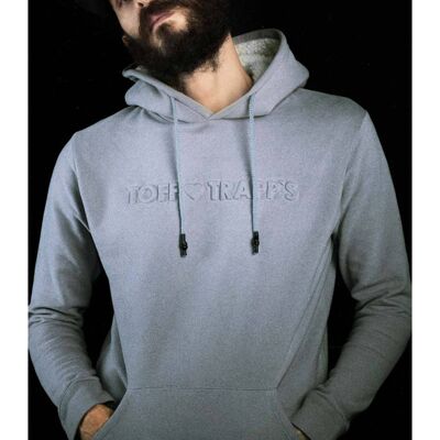 Gray Hooded Sweatshirt - Unisex