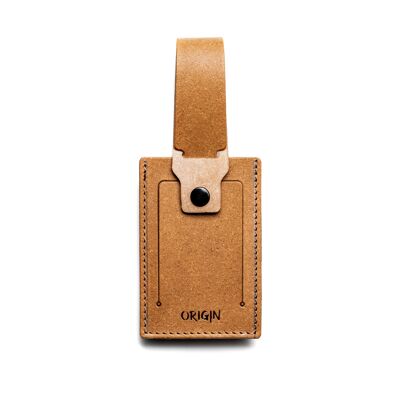 Luggage Tag - Recycled Leather