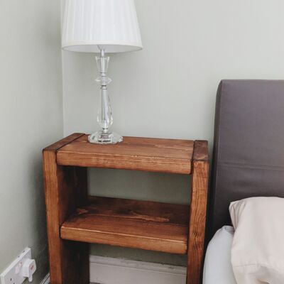 Bedside table - Light Oak stain