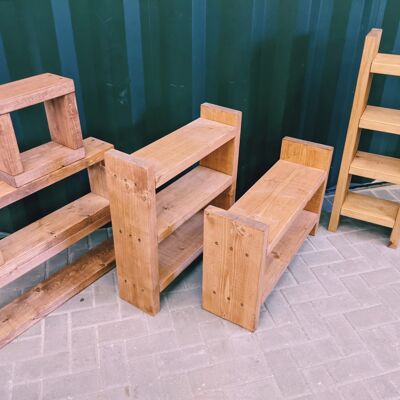 Lounge and hallway storage set - Dark Oak stain