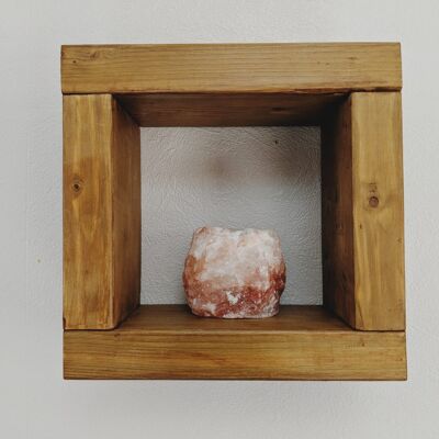 Small box shelf - Diy Light Oak stain