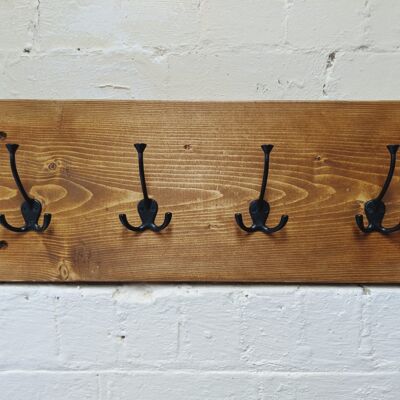 Coat rack - Grey washed effect