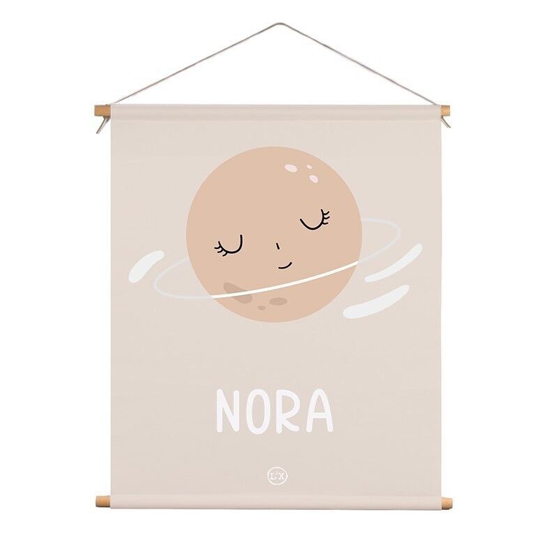 Textilplakatkindermondpastell