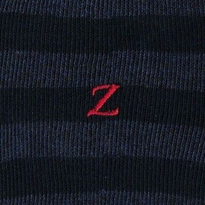 Calze a Righe Uomo Blu Navy - Blu Melange - 201 - Z