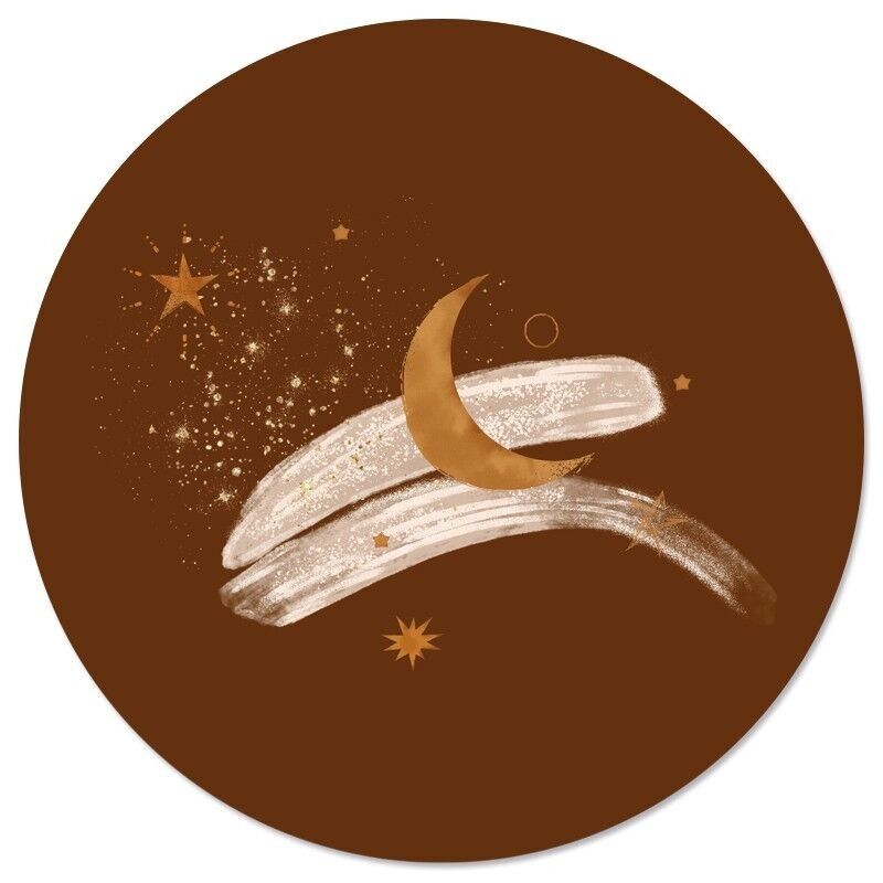 Círculo de pared de ensueño - Ø 12 cm - Forex