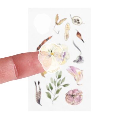 Washi Paper Stickers Floral 14