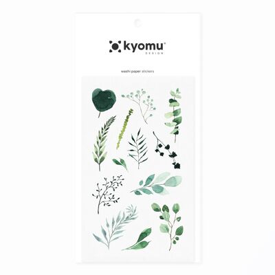 Washi Paper Stickers Floral 33