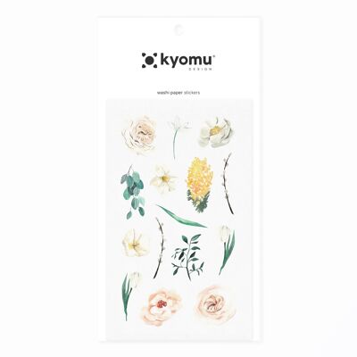 Washi Paper Stickers Floral 41
