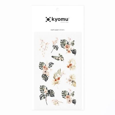 Washi Paper Stickers Floral Bouquet 15