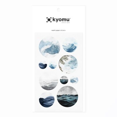 Washi Paper Stickers Ocean