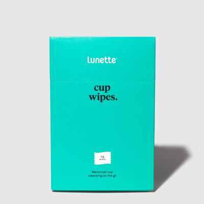 Lunette Cup Wipes