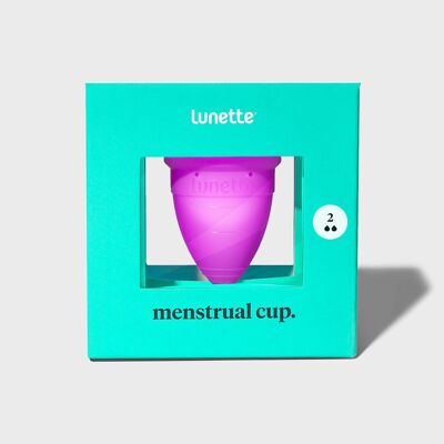 Coppa mestruale Lunette - Viola - 2