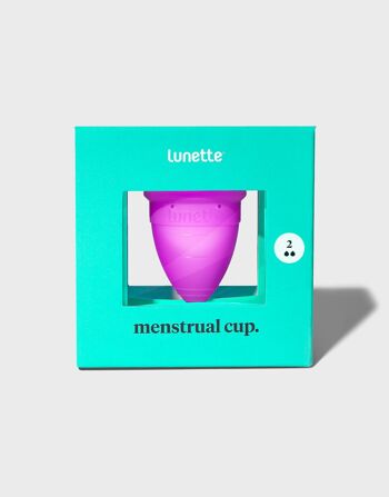 Coupe Menstruelle Lunette - Violet - 2