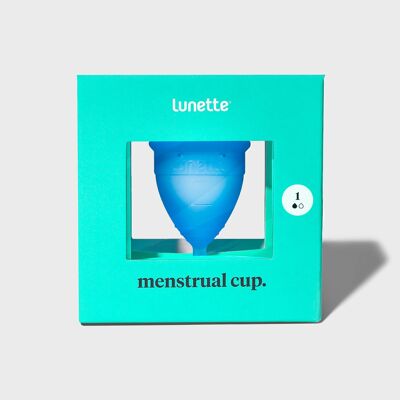 Lunette Menstrual Cup - Blue - 1