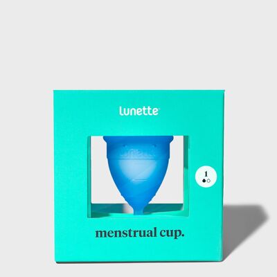 Coupe Menstruelle Lunette - Bleu - 1