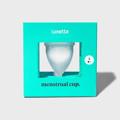 Coupe Menstruelle Lunette - Transparente - 1